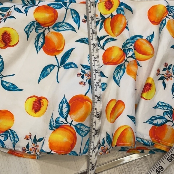 NWT Amanda Uprichard Senorita Dress in Peaches - Picture 15 of 16